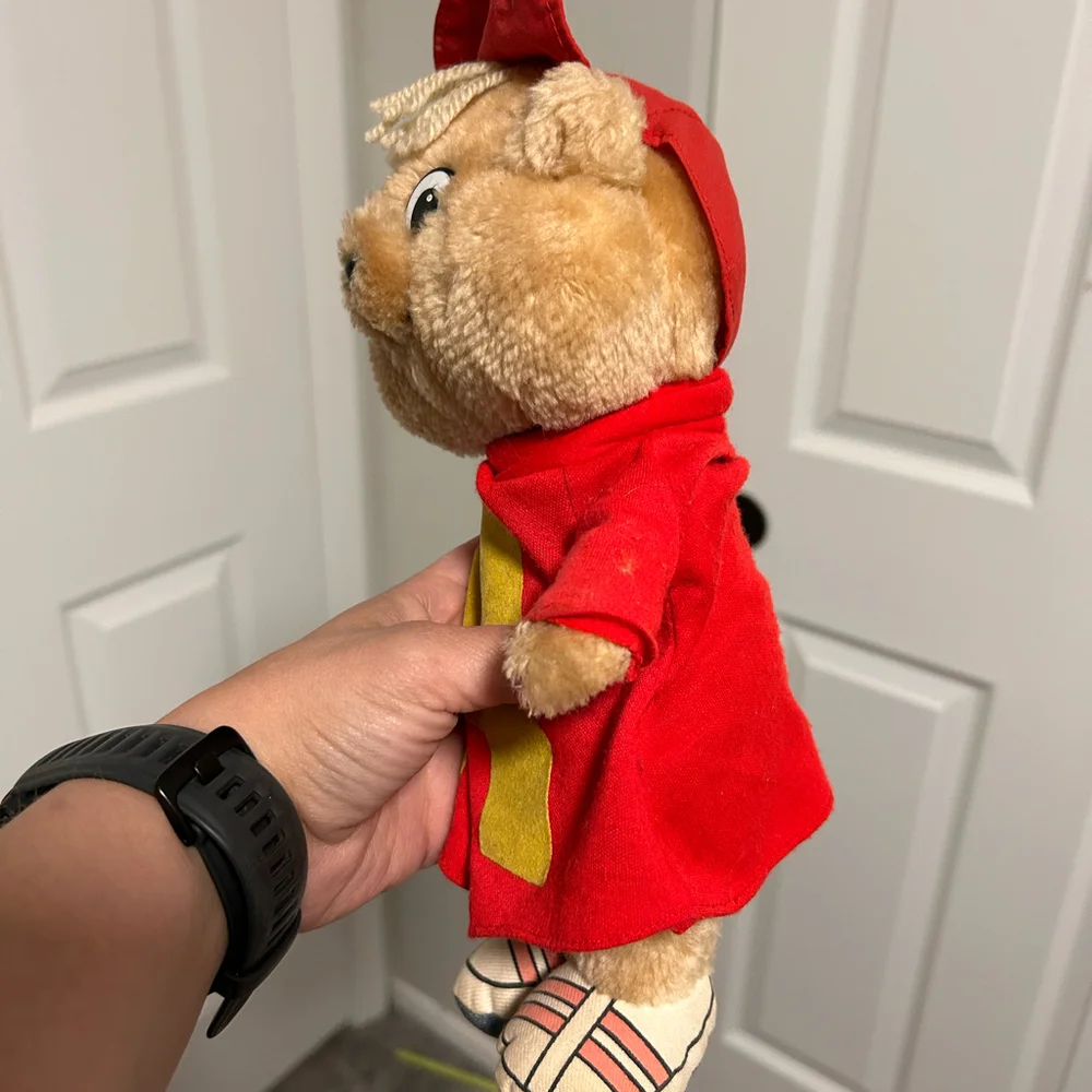 1983 vintage alvin and the chipmunks plush